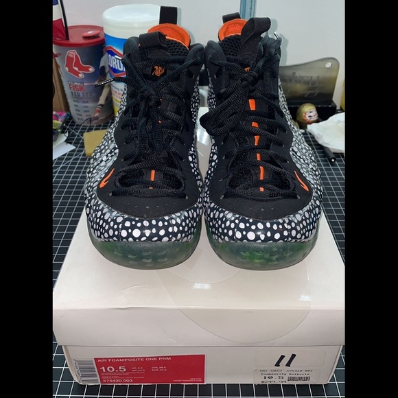Nike Air Foamposite One PRM “Safari” sz10.5 - Picture 2 of 8